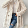 Women's Button Long Sleeve Coat