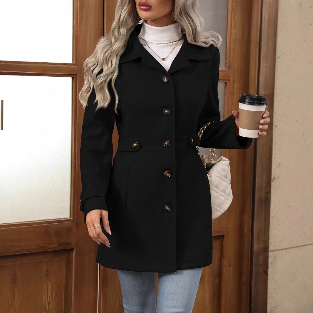 Cambridge Classic Buttoned Coat